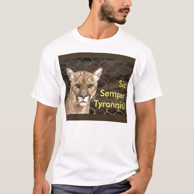 Camiseta ¡Sic Semper Tyrannis! (Anverso)