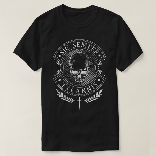 Camiseta Sic Semper Tyrannis Pillow (Diseño del anverso)