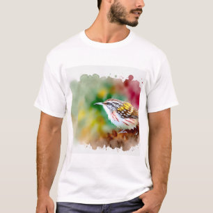 Camiseta Sichuan Treecreeper 140724AREF103 - Watercolor