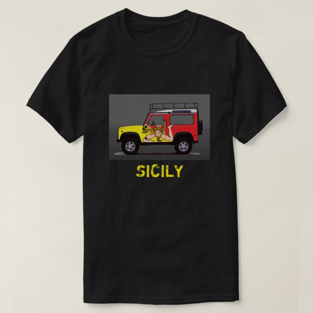 CAMISETA SICILIA (Diseño del anverso)