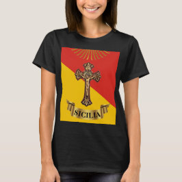 Camiseta Sicilia/Crucifijo Siciliano