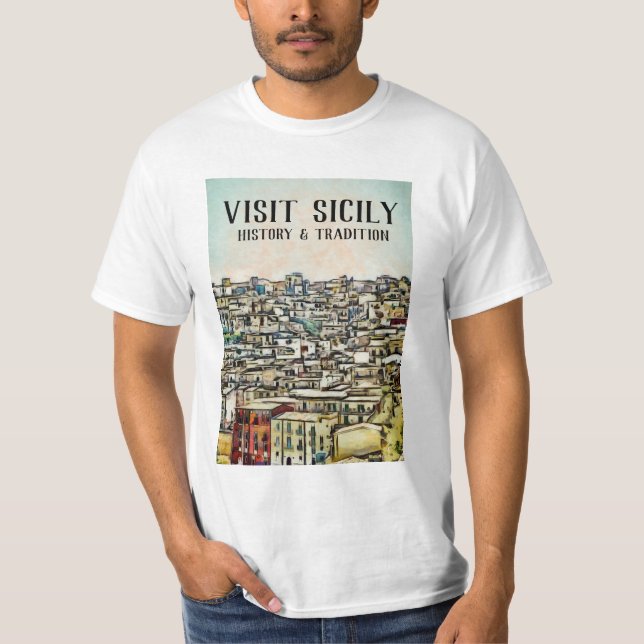 Camiseta Sicilia - HISTORIA Y TRADICIÓN (Anverso)