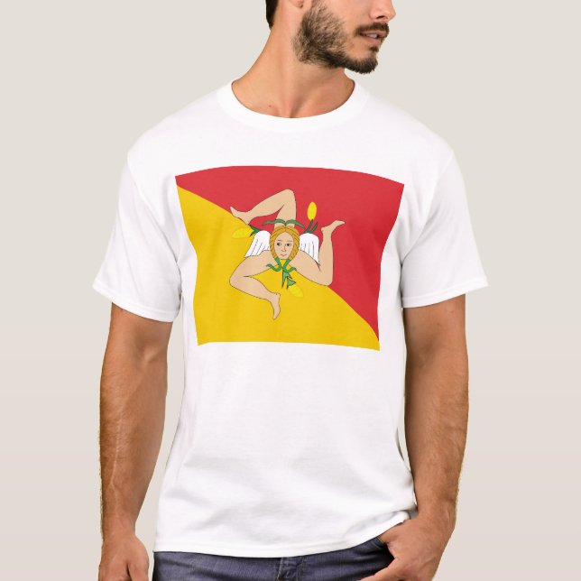 Camiseta Sicilia, Italia (Anverso)