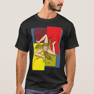 Camiseta Sicilia Sicilia I Trinacria Italiana
