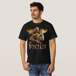 Camiseta Sicilia / Sicilia Triskelion Trinacria