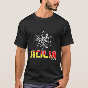Camiseta Sicilia Sicilian Sicilia Italia Italiana