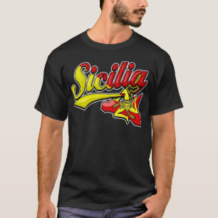Camiseta Sicilia Sicilian Trinacria