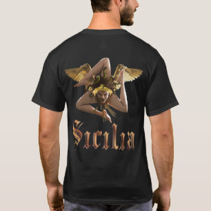 Camiseta Sicilia / Siciliana Medusa Chiaroscuro