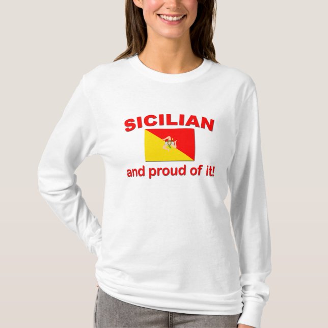 Camiseta Siciliano orgulloso (Anverso)