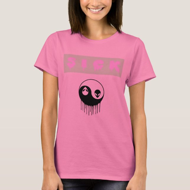 Camiseta Sick Alien Shirt (Anverso)