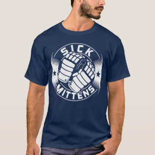 Camiseta Sick Mittens Ice Hockey Slang T-Shirt