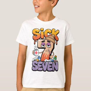 Camiseta Sick Seven Six Seven 6 7 Divertido 67 Argot de la