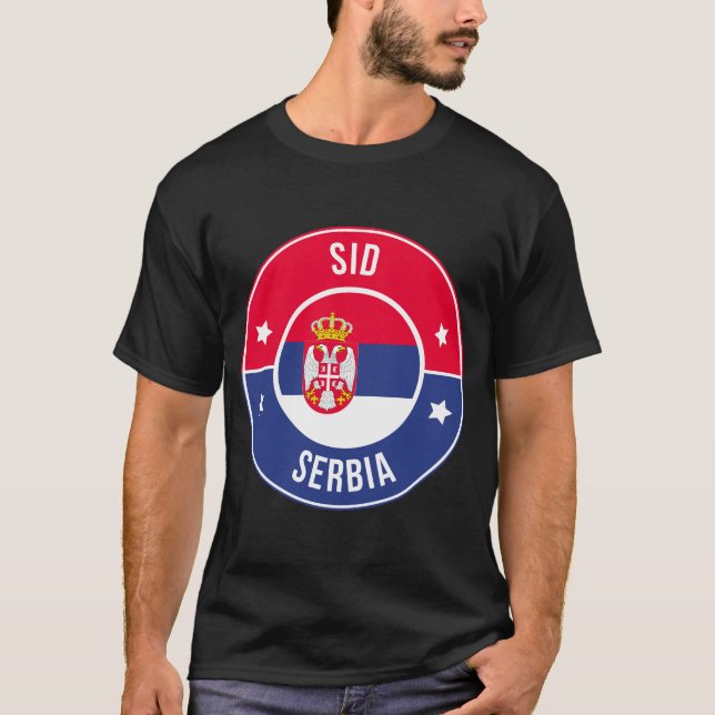 Camiseta Sid, Ciudad de Serbia (Anverso)