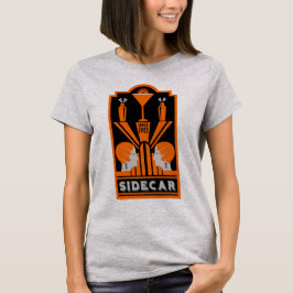 Camiseta Sidecar Cocktail Art Deco