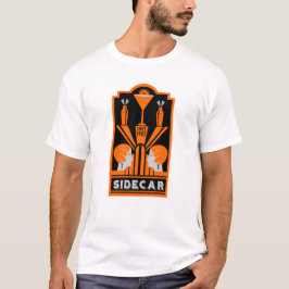 Camiseta Sidecar Cocktail Art Deco