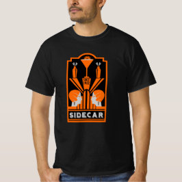 Camiseta Sidecar Cocktail Art Deco