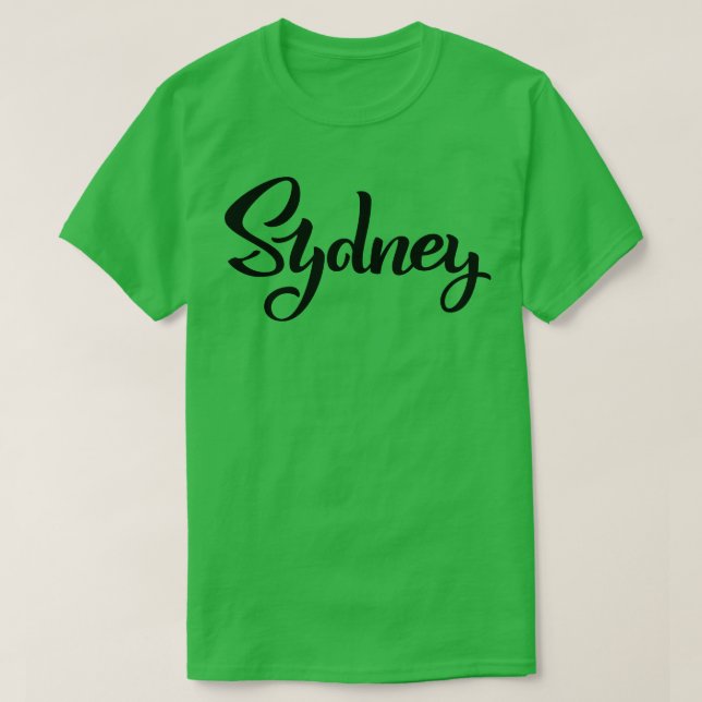 Camiseta Sídney 3 (Diseño del anverso)