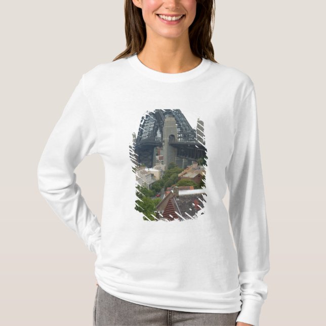 Camiseta Sídney, Australia. Puente de la bahía. (Anverso)