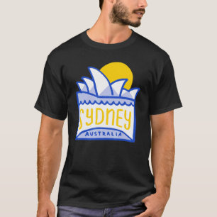 Camiseta Sídney City - Australia: recuerdo para hombres 3