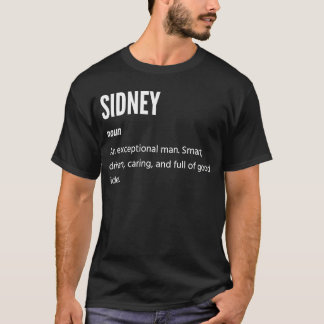 Camiseta Sidney es un hombre excepcional