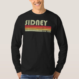 Camiseta Sidney Ny New York Funny City Home Roots Retro 70