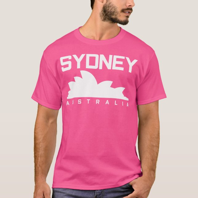 Camiseta Sidney Opera Skyline (Anverso)