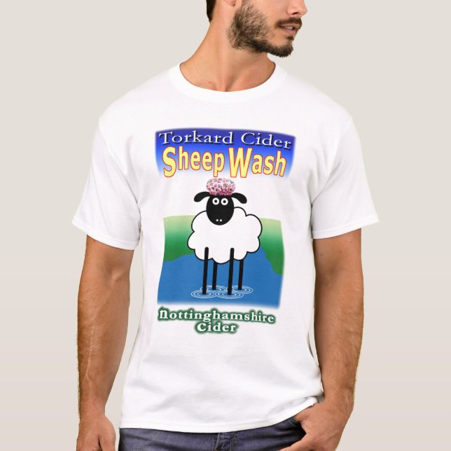 Camiseta Sidra del lavado de las ovejas (Anverso)