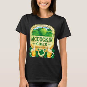 Camiseta sidra Mccockin mccain humor divertido día de San P