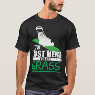Camiseta Siega divertida de la hierba del cortacésped del