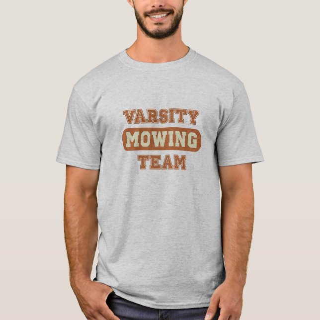 Camiseta Siega divertida del césped (Anverso)