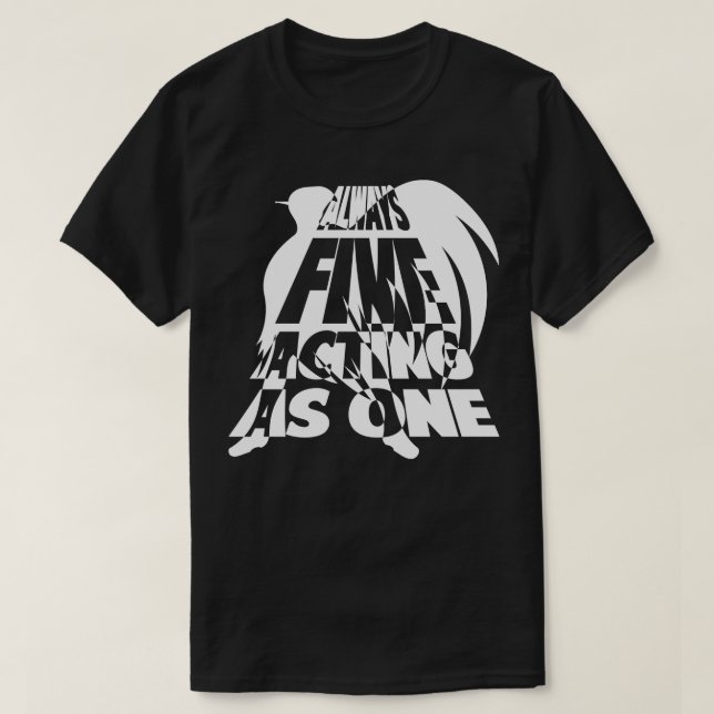 Camiseta Siempre 5 actúa como 1 luz (Diseño del anverso)