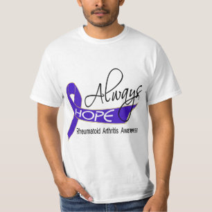 Camiseta Siempre artritis reumatoide de la esperanza