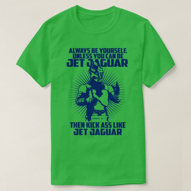 CAMISETA SIEMPRE BE JET JAGUAR (Diseño del anverso)