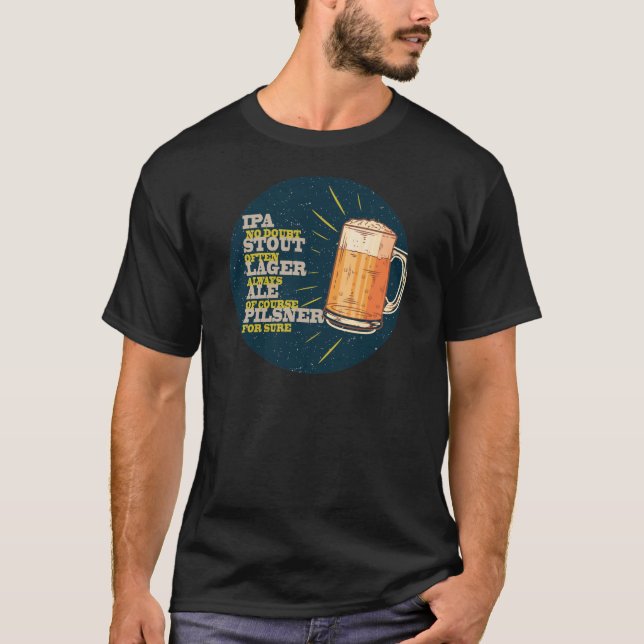 Camiseta Siempre Cerveza (Anverso)