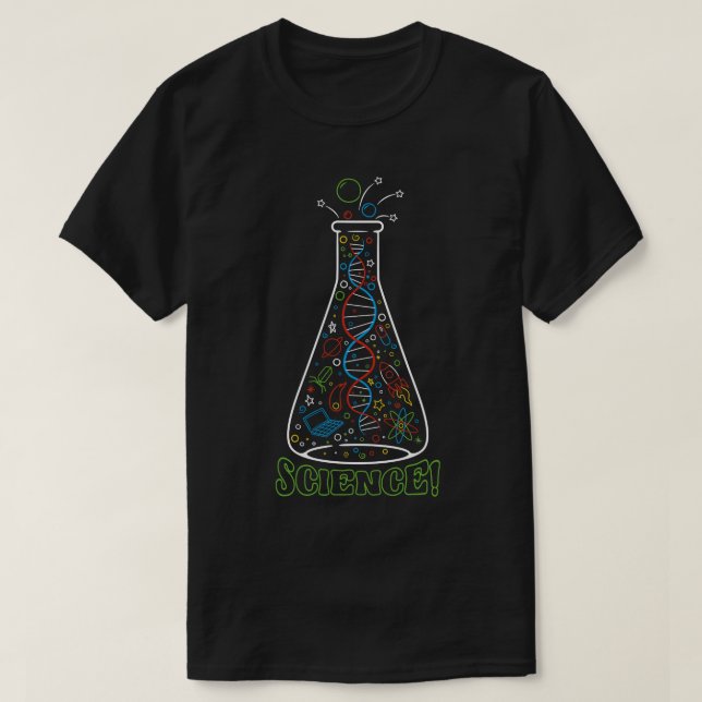 Camiseta Siempre ciencia (Diseño del anverso)