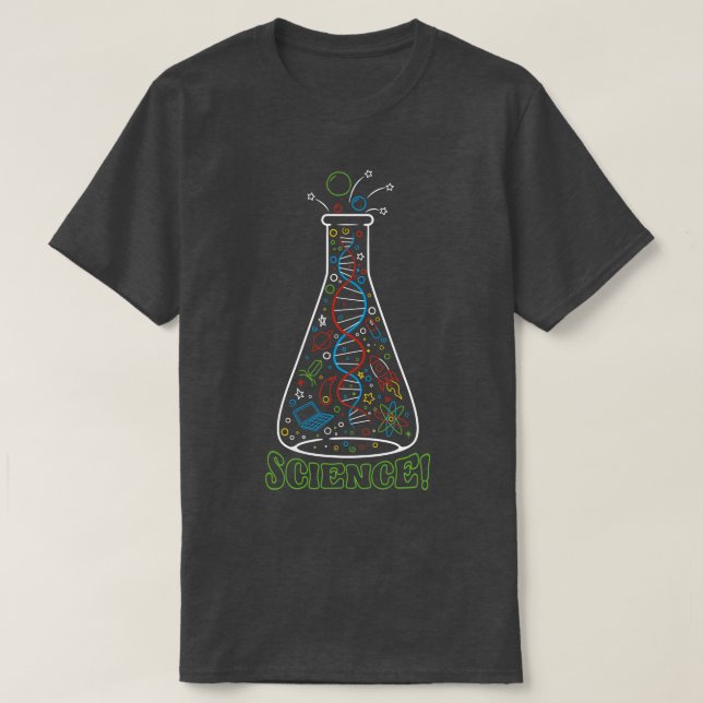 Camiseta Siempre ciencia (Diseño del anverso)