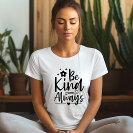 Camiseta siempre de confirmación