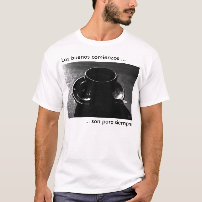 Camiseta Siempre de para del hijo de los comienzos de los (Anverso)