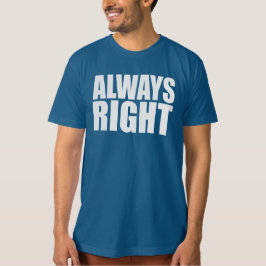 CAMISETA SIEMPRE DERECHO