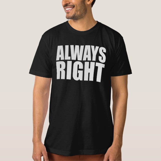 CAMISETA SIEMPRE DERECHO (Anverso)