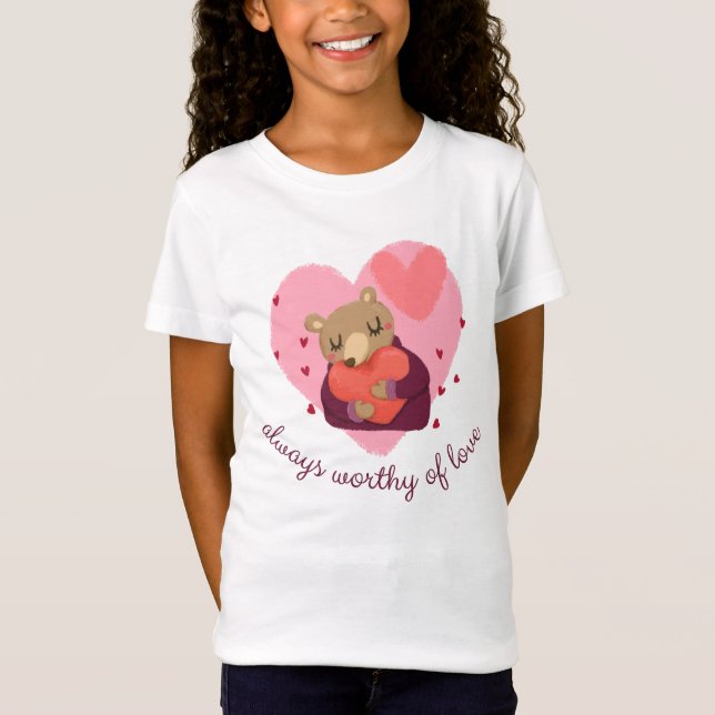 Camiseta Siempre digno de amor (Anverso)