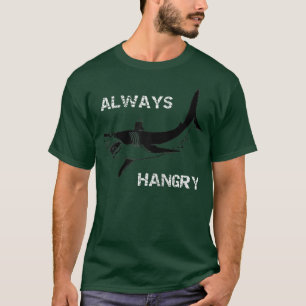 Camiseta Siempre divertido tiburón hambriento