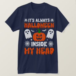 CAMISETA SIEMPRE ES HALLOWEEN EN MI CABEZA
