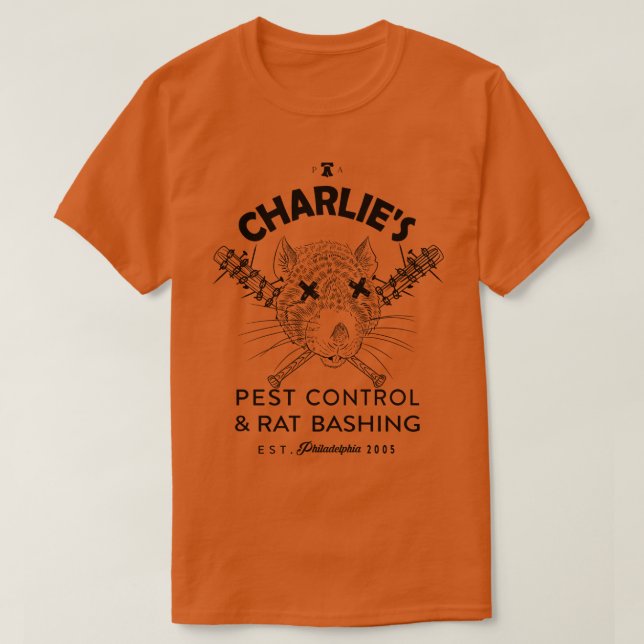 Camiseta Siempre es Sunny Charlie Kelly Rey de las Ratas (Diseño del anverso)