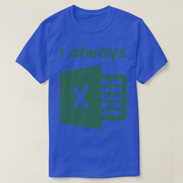 Camiseta Siempre Excel (Diseño del anverso)