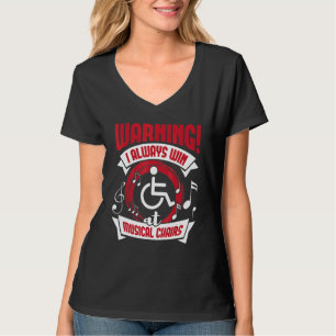 Camiseta Siempre Ganar En Sillas Musicales De Ruedas Handic