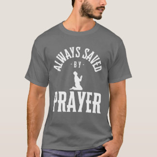 Camiseta Siempre guardado por la oración, religioso
