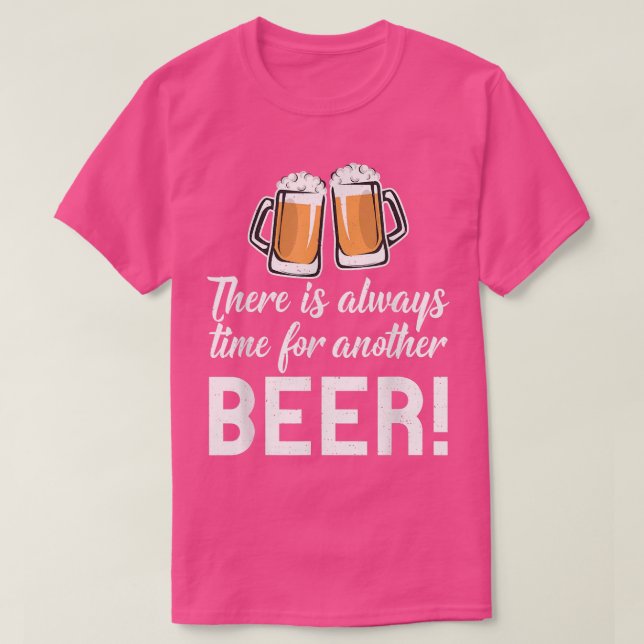 Camiseta Siempre hay tiempo para otro Beer Drinker  (Diseño del anverso)