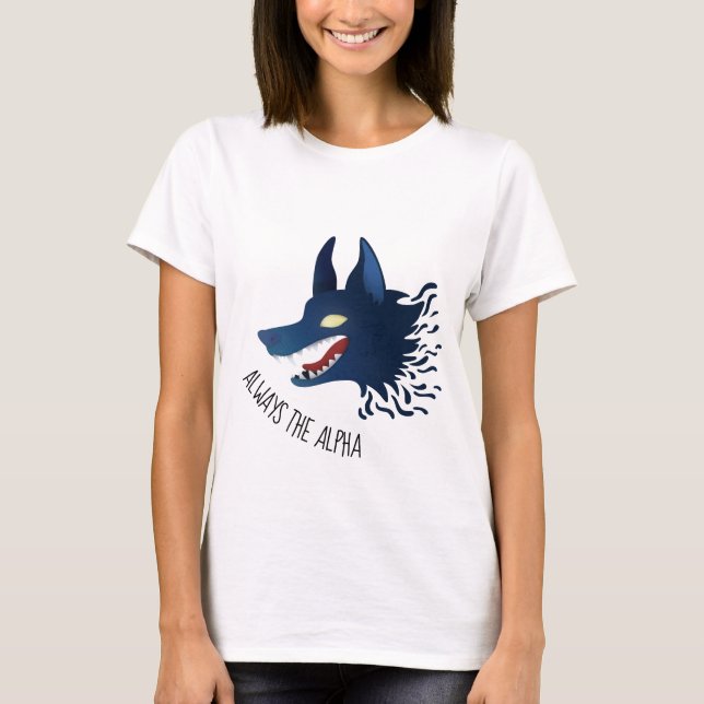 Camiseta Siempre la alfa (Anverso)