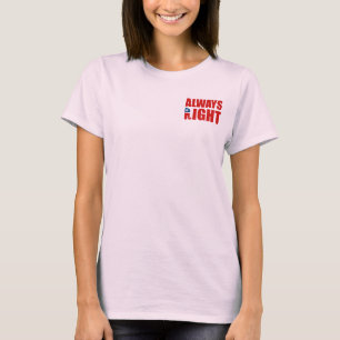 CAMISETA SIEMPRE LA DERECHA